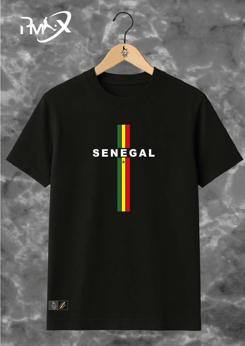 T-shirt Sénégal "Design Croisé"
